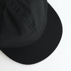 COOLMAX SUCKER LITTLE BRIM CAP #BLACK [NO.27224-A]