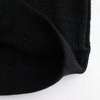 Links Zip Up Vest #Black [2501-017]