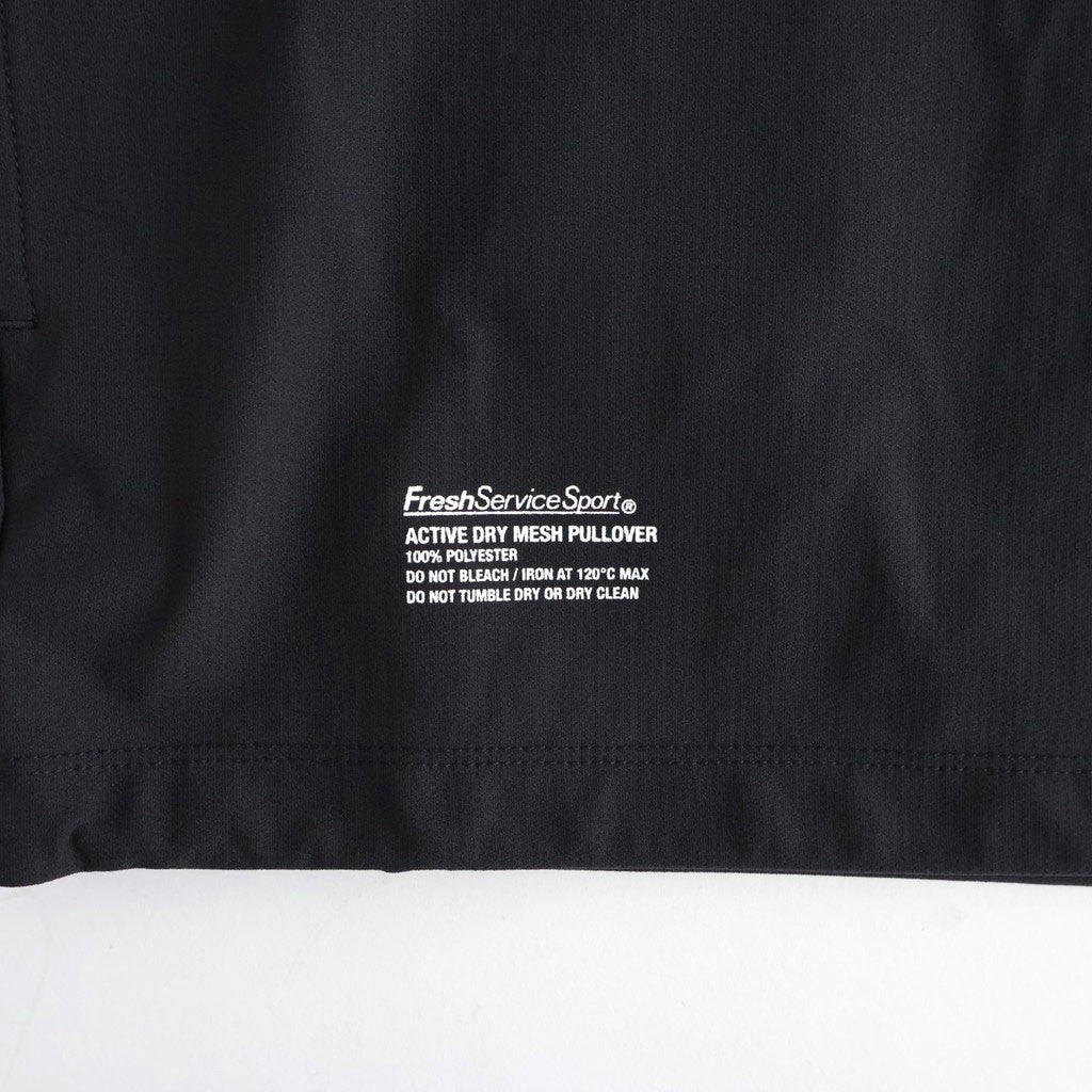 ACTIVE DRY MESH PULLOVER #BLACK [FSC263-70163]
