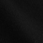 EXTRA FINE WOOL KNIT SKIPPER LS #BLACK [ST.1136]