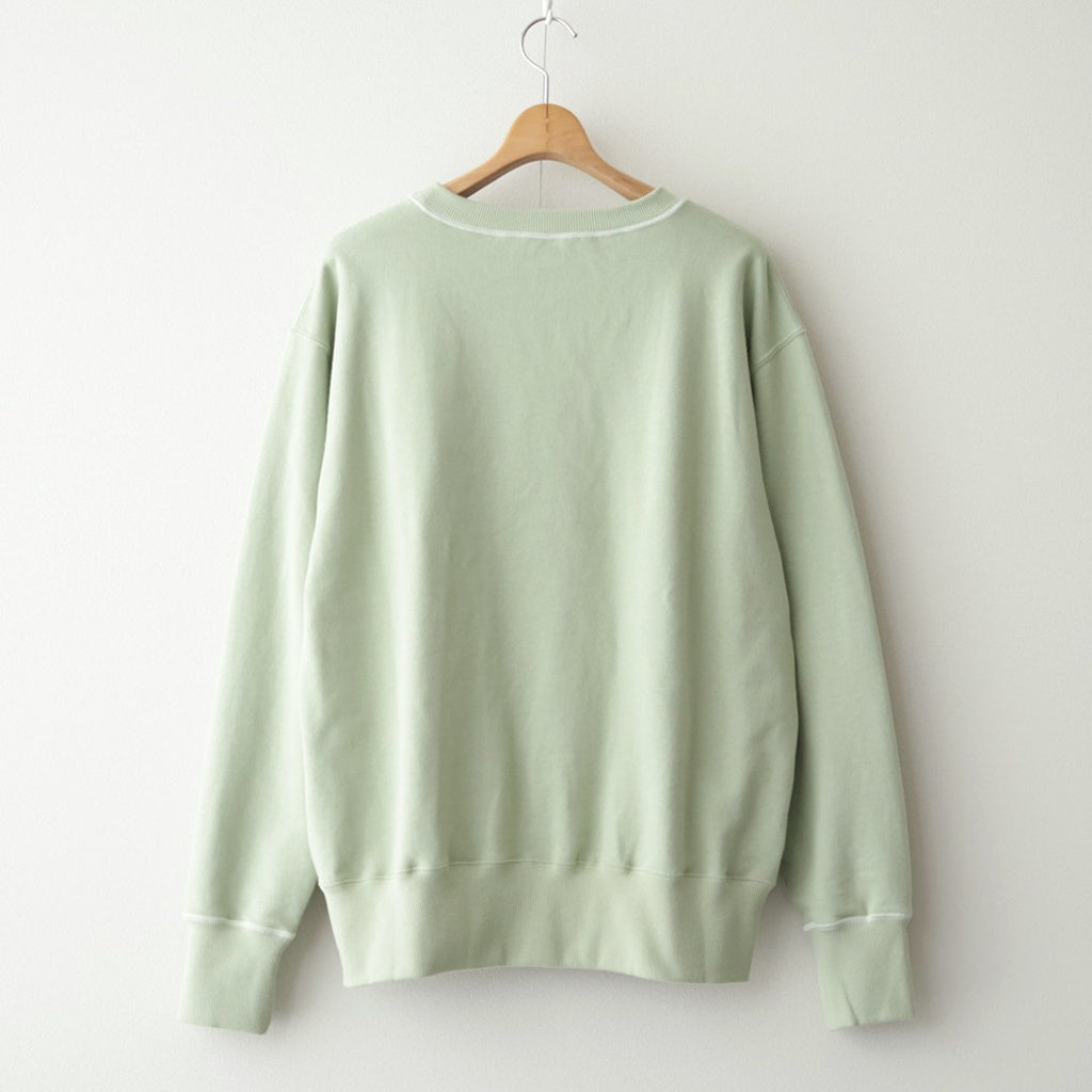 Plain Sweatshirt #Sage [OFH011PO41]
