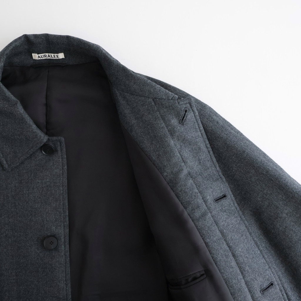 SUPER LIGHT WOOL PADDED COAT #TOP CHARCOAL [A26AC01OS]