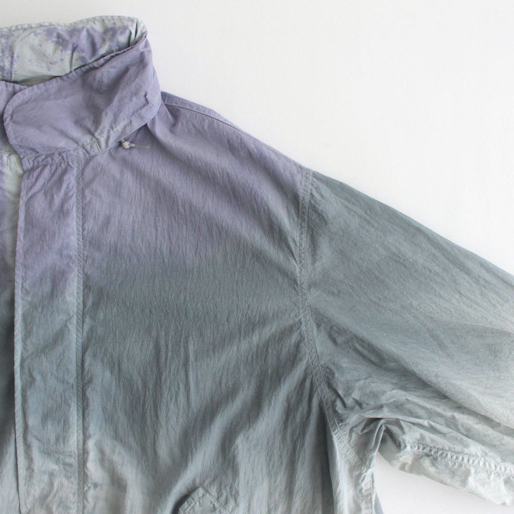 SPRAY PRINTED NYLON SNOWPARKA #MIST GREEN [YK23SS0462C]