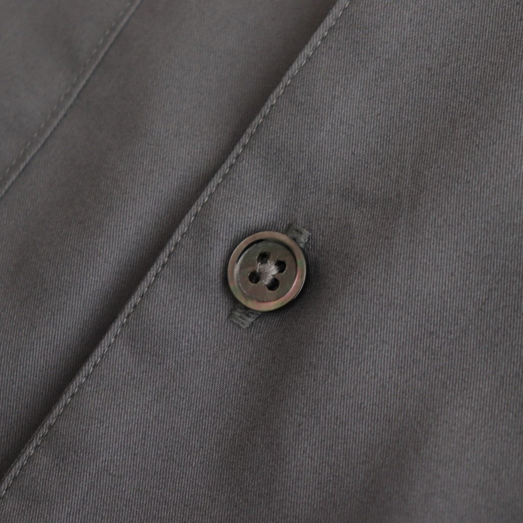 Solotex Twill S/S Oversized Box Shirt #GRAY [GM251-50323B]
