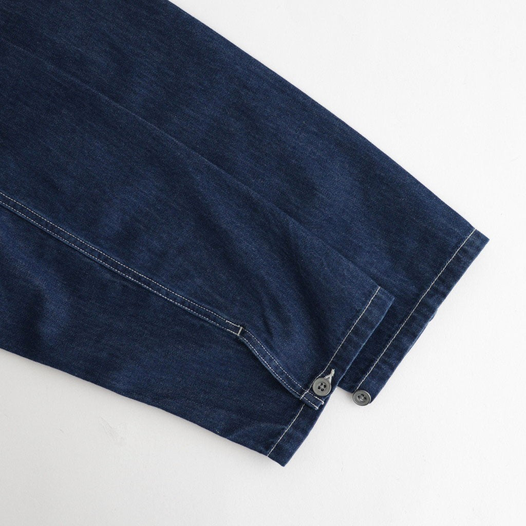 DENIM PULLOVER SHIRT #ONE WASH [FSC261-50186OB]
