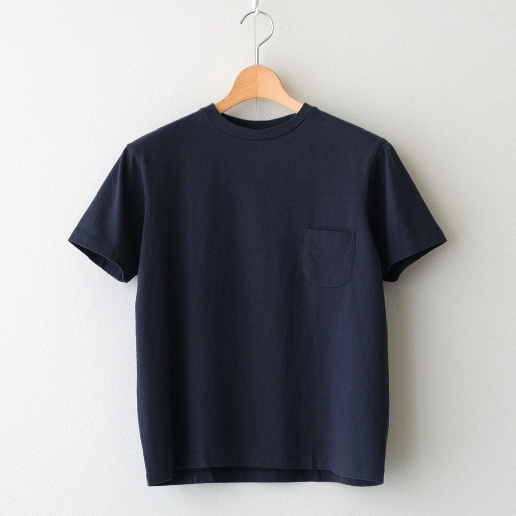 丸胴 POCKET S/S T SHIRT #d.navy [85009]