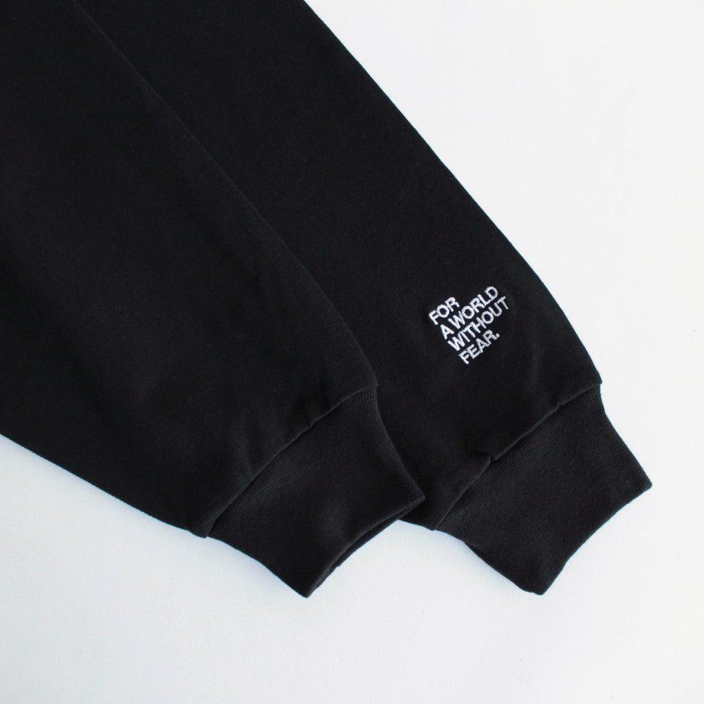 VIBTEX for FreshService L/S CREW NECK TEE #BLACK [FSC244-70177B]