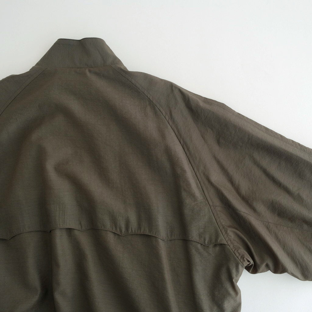 Wool Nylon Reversible Harrington Jacket #OLIVE [YK25FW01058B]