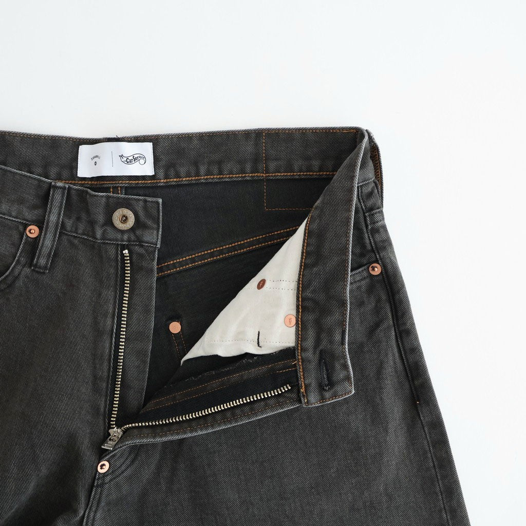 CS MODERN DENIM WIDE CUT #GUNMETAL BLACK [26880402]