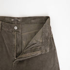 GARMENT-DYED FINX CORDUROY 5P WIDE PANTS #OLIVE BROWN [A26AP02FX]