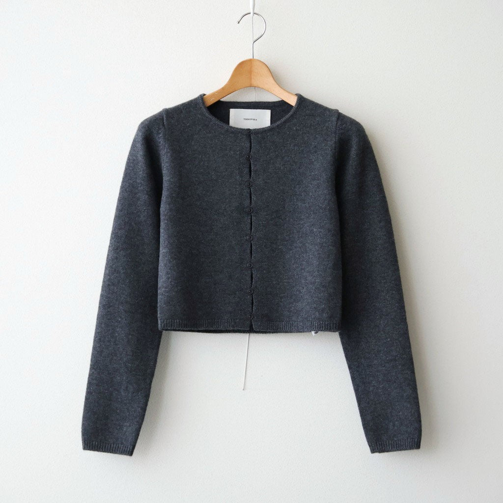 Cashmere Compact Cardigan #C/GRY [12620513]