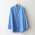 Broad L/S Oversized Regular Collar Shirt #BLUE [GM253-50001B]