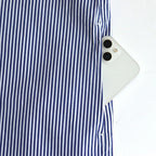 CORPORATE UNIFORM L/S SHIRT #BLUE STRIPE [FSC254-50021B]