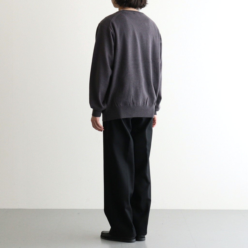 Cashmere Banding Easy Pants #BLACK [AOFFPT012]