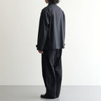 綿ウェザークロス カーゴパンツ #BLACK [HR-P003-051]