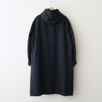 FDUFCT - ウール・千鳥 ダッフルコート #79 Navy × Grey [SN_FR1401CT]