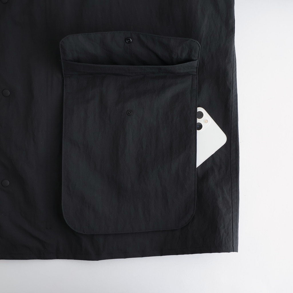 Short Zip Coat #CHARCOAL []13061503