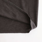 TENCEL SILK CIRCULER RIB TURTLENECK SWEATER #CHARCOAL GRAY(004) [KRAGGW0703]
