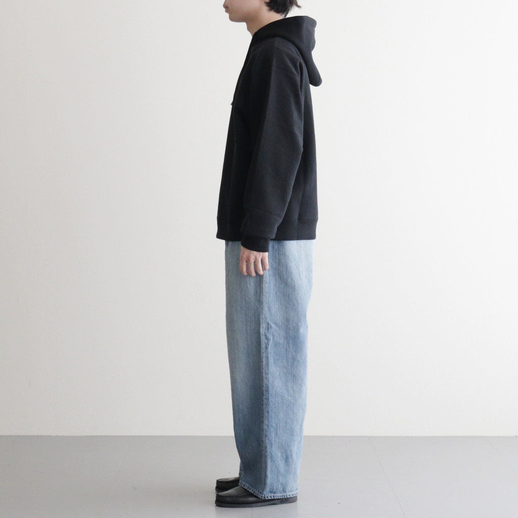 Selvage Denim Two Tuck Pants #INDIGO_LIGHT FADE [GU261-40061LB]