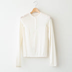 Henleyneck Soft Tops #ECRU [12610608]