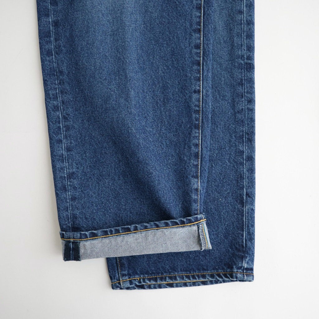 HARUKI 5P JEANS - STRAIGHT- VINTAGE #INDIGO [BO-26FW-PT02U]