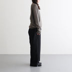 LINEN 14G Pull Over #GREY KHAKI [I26SS-K3]
