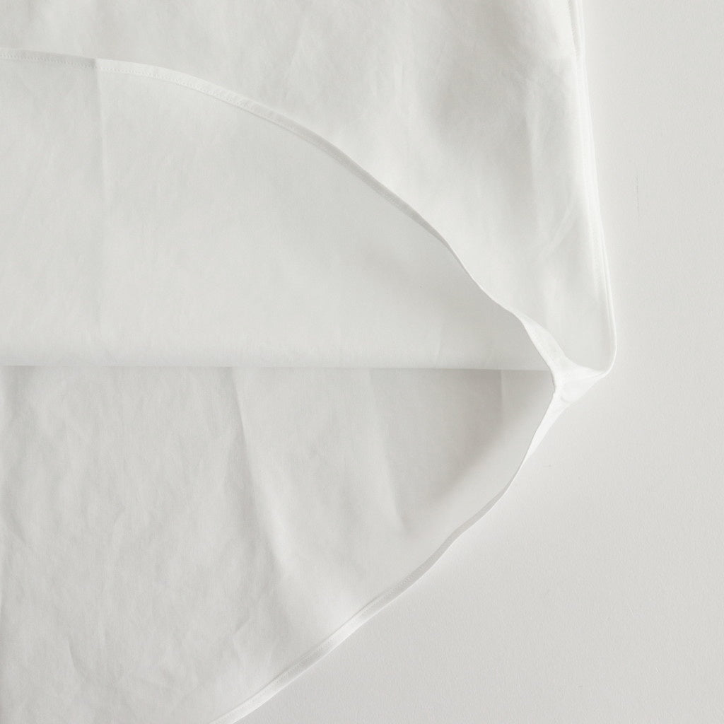 WASHED FINX TWILL SHIRT #WHITE [A25SS01TN]