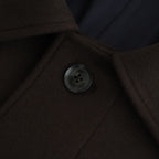 Melton Big Balmaccan Coat #BROWN [YK25FW01033C]