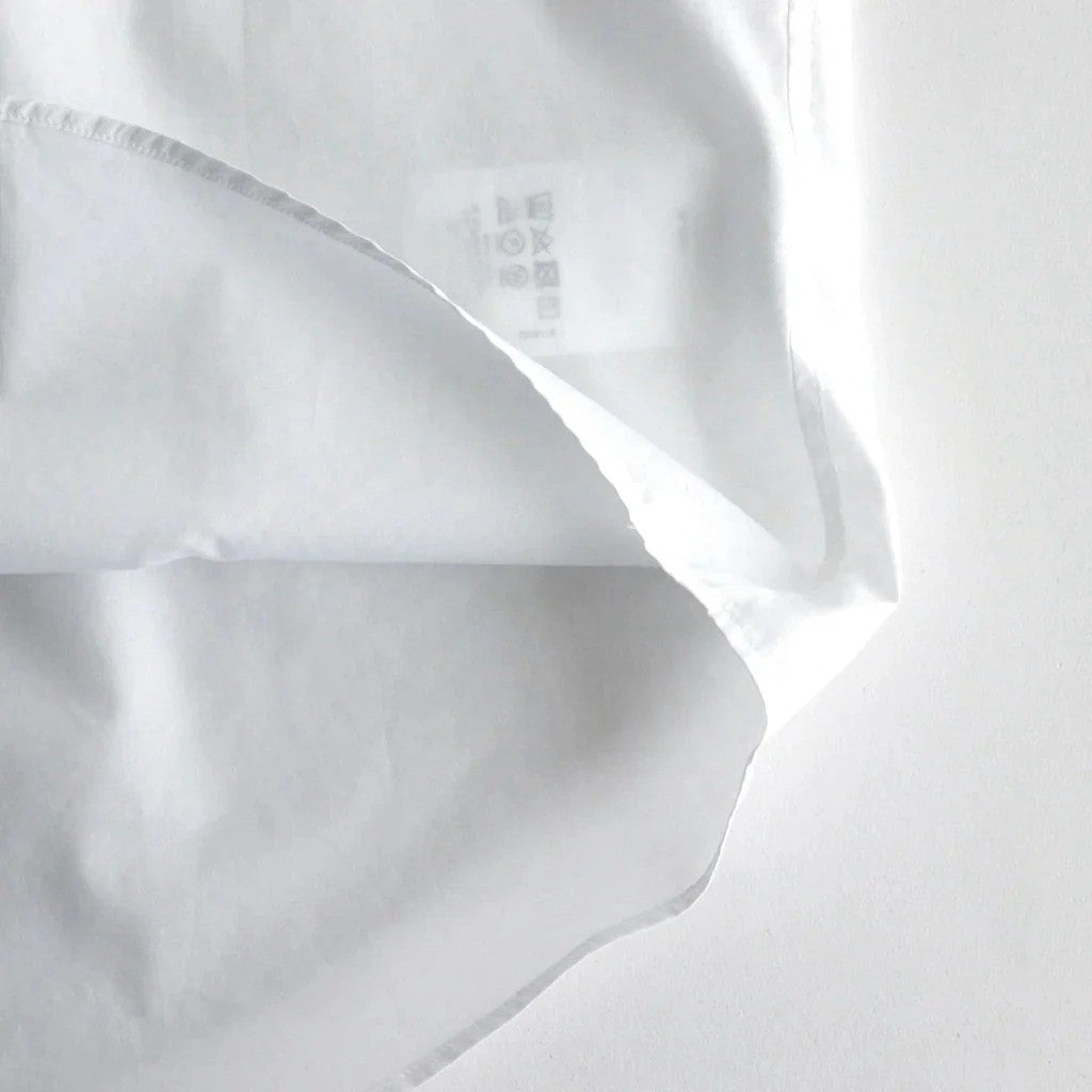 Broad L/S Oversized Regular Collar Shirt #WHITE [GM261-50001B]