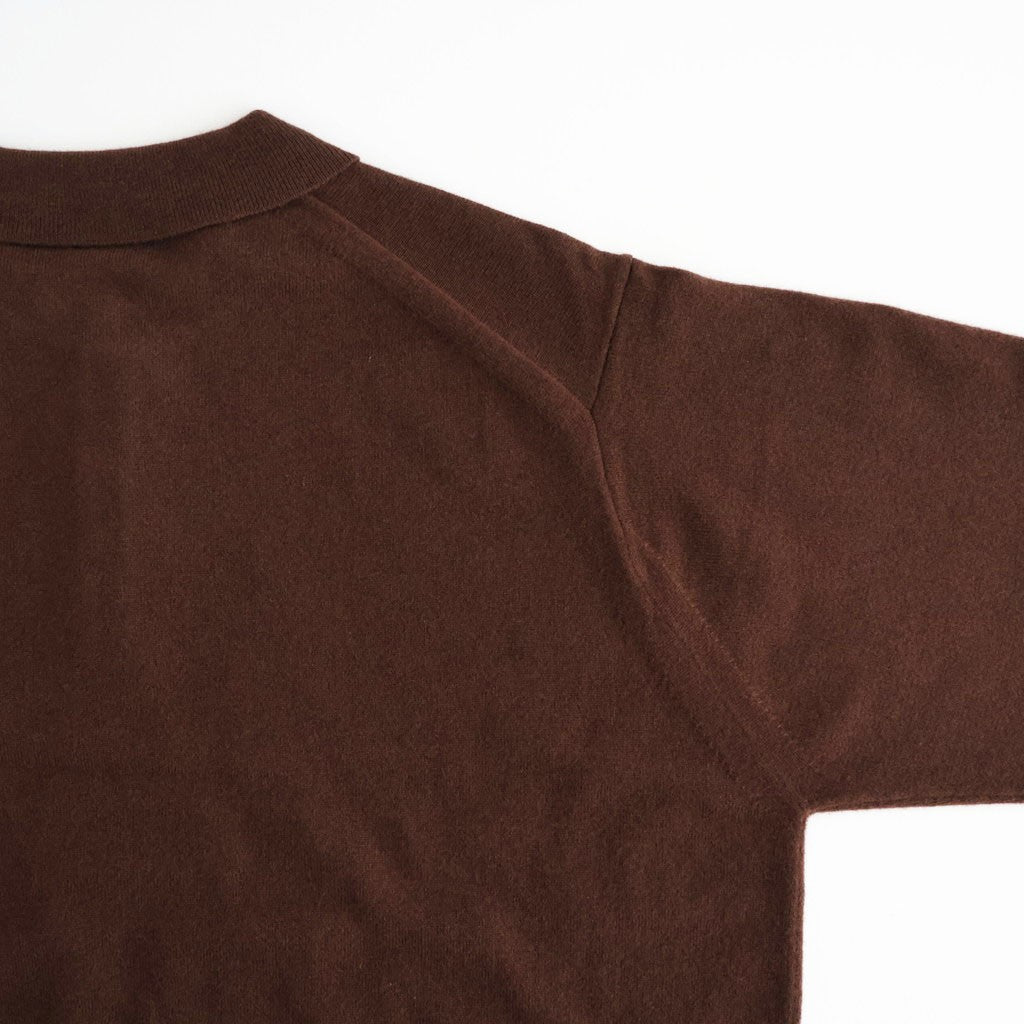 L/S Polo #BROWN [2603-010]