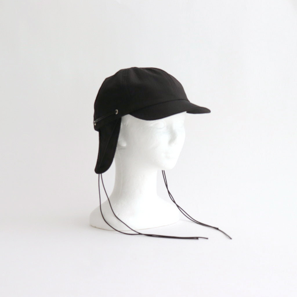 Calceolaria Cap #Black [N-1406]
