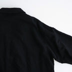 ウールサージ 製品縮絨ジャケット #BLACK [HR-J105-051]