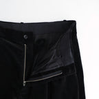 Suvin Corduroy Wide Straight Trousers #BLACK [GU253-40366]