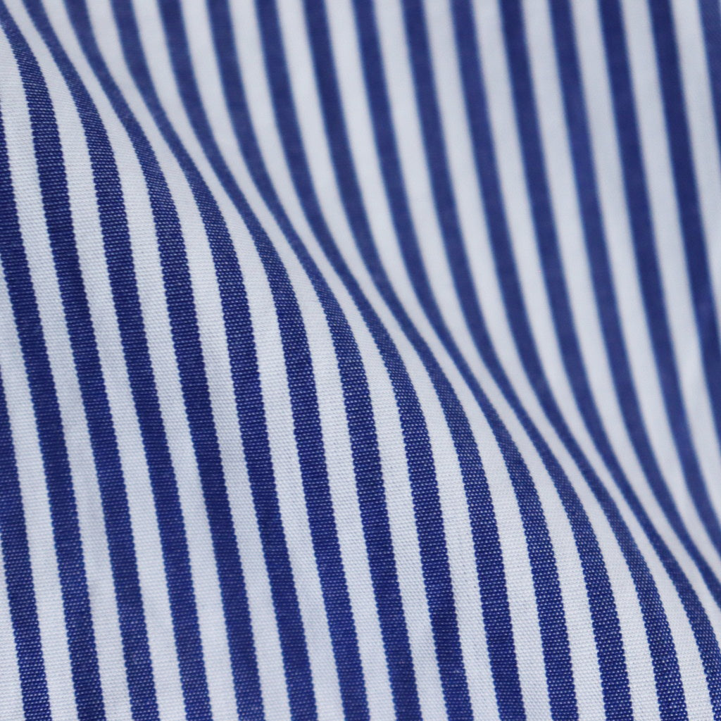 CORPORATE UNIFORM L/S SHIRT #BLUE STRIPE [FSC244-50105B]