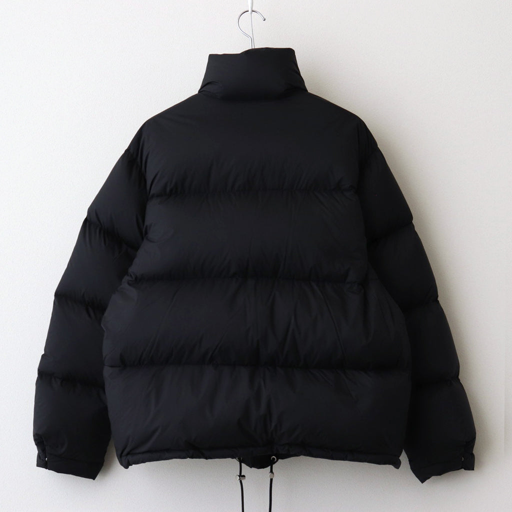 SUPER LIGHT NYLON RIPSTOP DOWN BLOUSON #BLACK [A24AB01NL]