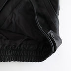 Leather Flight Jacket #BLACK [YK25FW01017B]