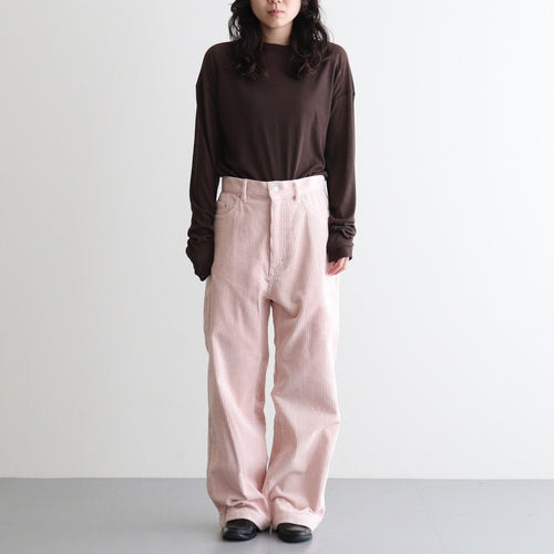 Chunky Corduroy Pants #B/PNK [12610703]