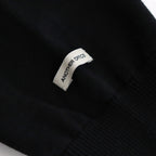 Scape Knit Polo Cardigan #Black [AODFKN305]