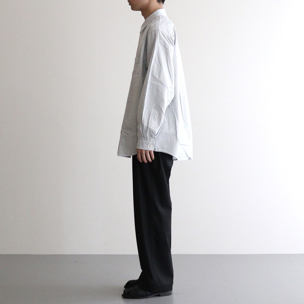 BUTTON SHIRT STANDARD #pencil-st [15108]