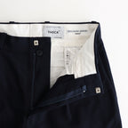 chino tuck straight #navy [65635]