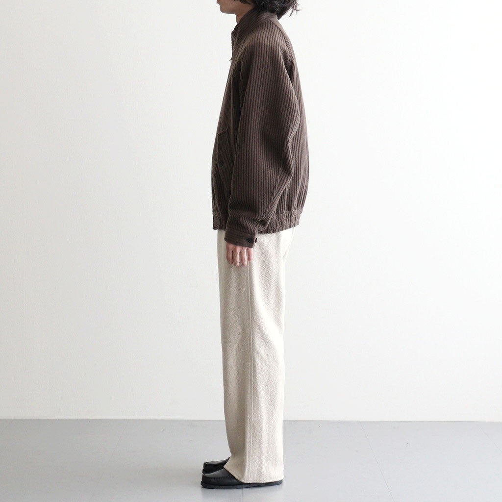 HOMESPUN TWEED PAINTER PANTS #IVORY BEIGE [A26AP03HT]