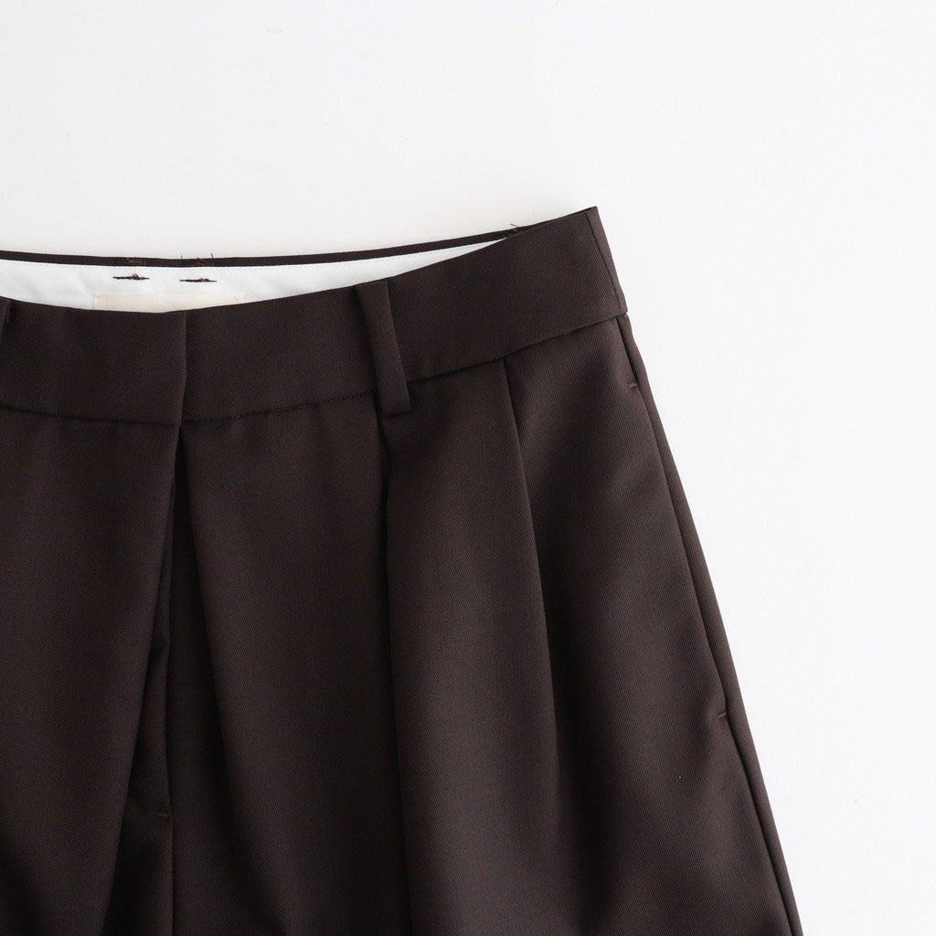 Twill Bermuda Pants #D/BRN [12610713]