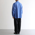 CORPORATE UNIFORM L/S SHIRT #BLUE [FSC253-50105B]