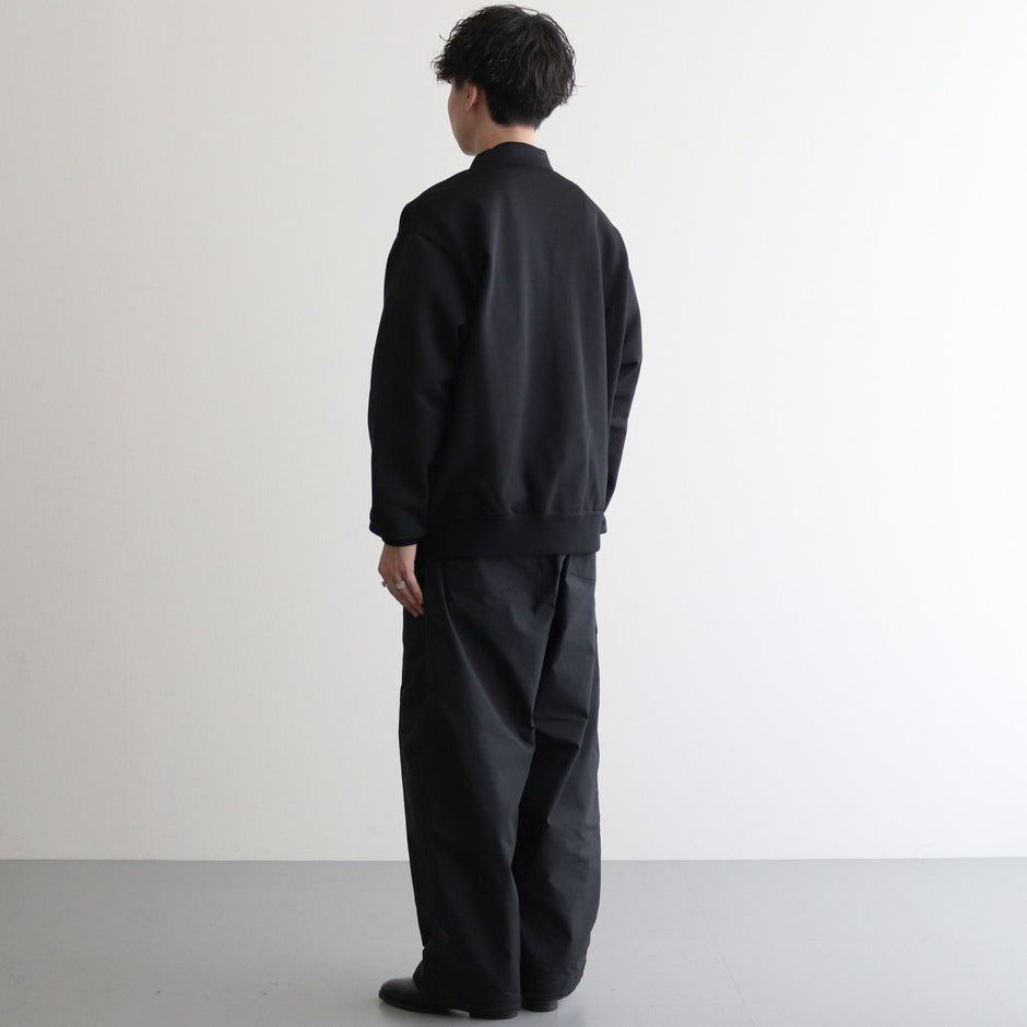 エステル裏毛 カーディガン #BLACK [HN-T017-051]