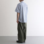 綿エステルウェザー オーバーパンツ #KHAKI [HO-P021-051]