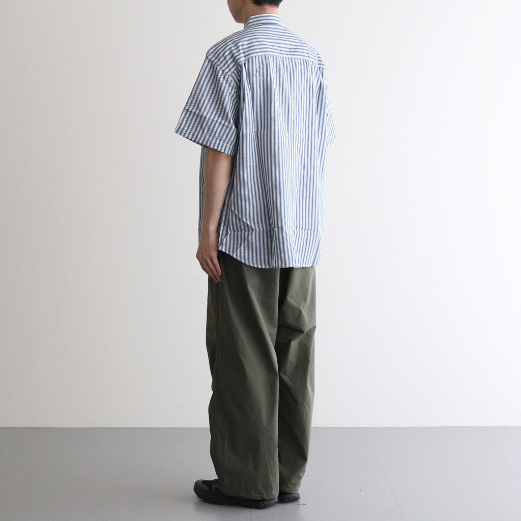 綿エステルウェザー オーバーパンツ #KHAKI [HO-P021-051]