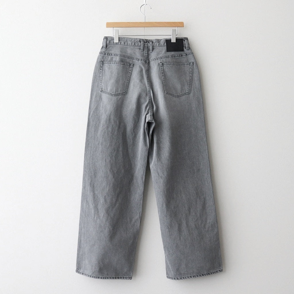 ASHLEY JEANS BLEACHED #SKY GRAY [NG25S-DPT02]