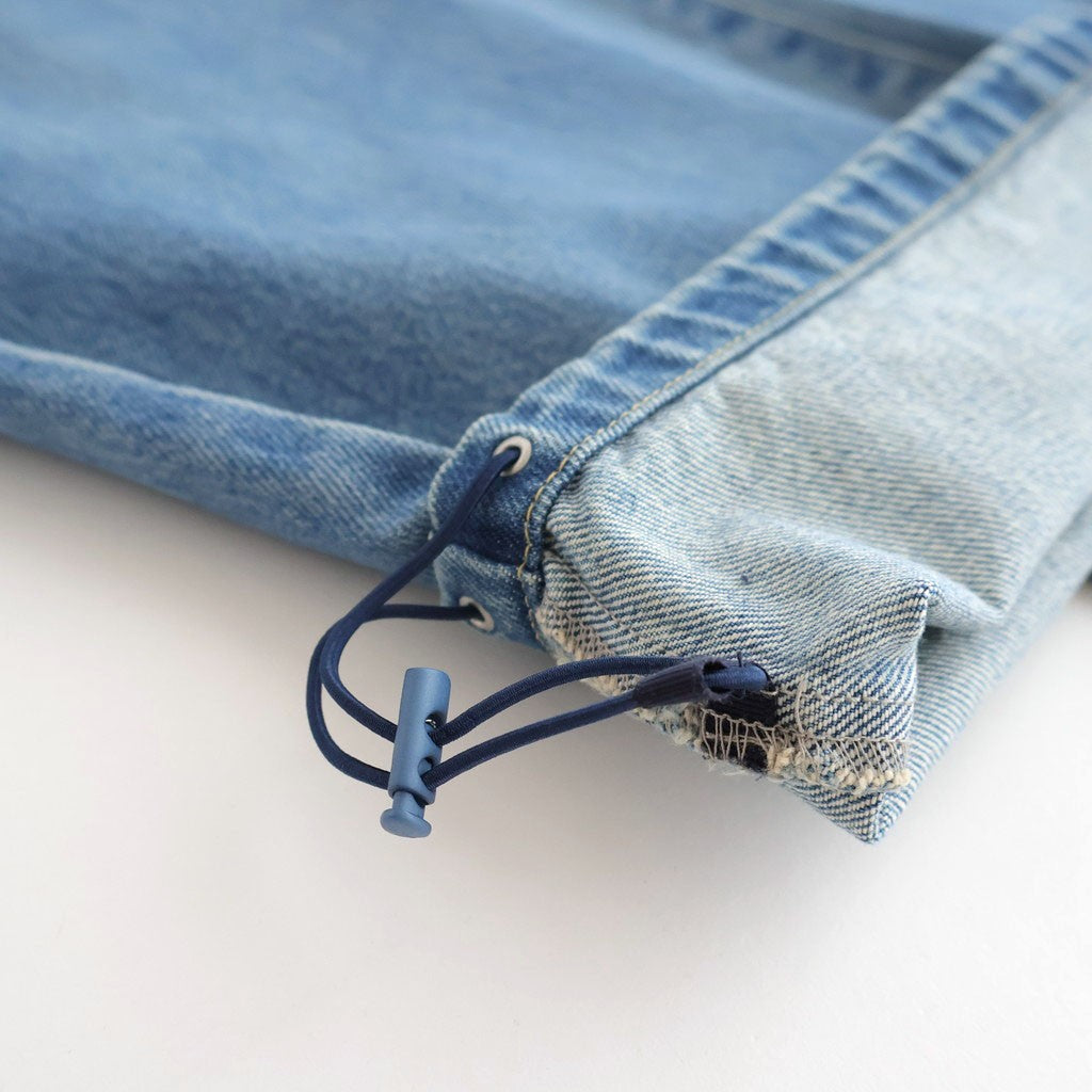 CORPORATE DENIM EASY PANTS #LIGHT WASH [FSC261-40209FB]