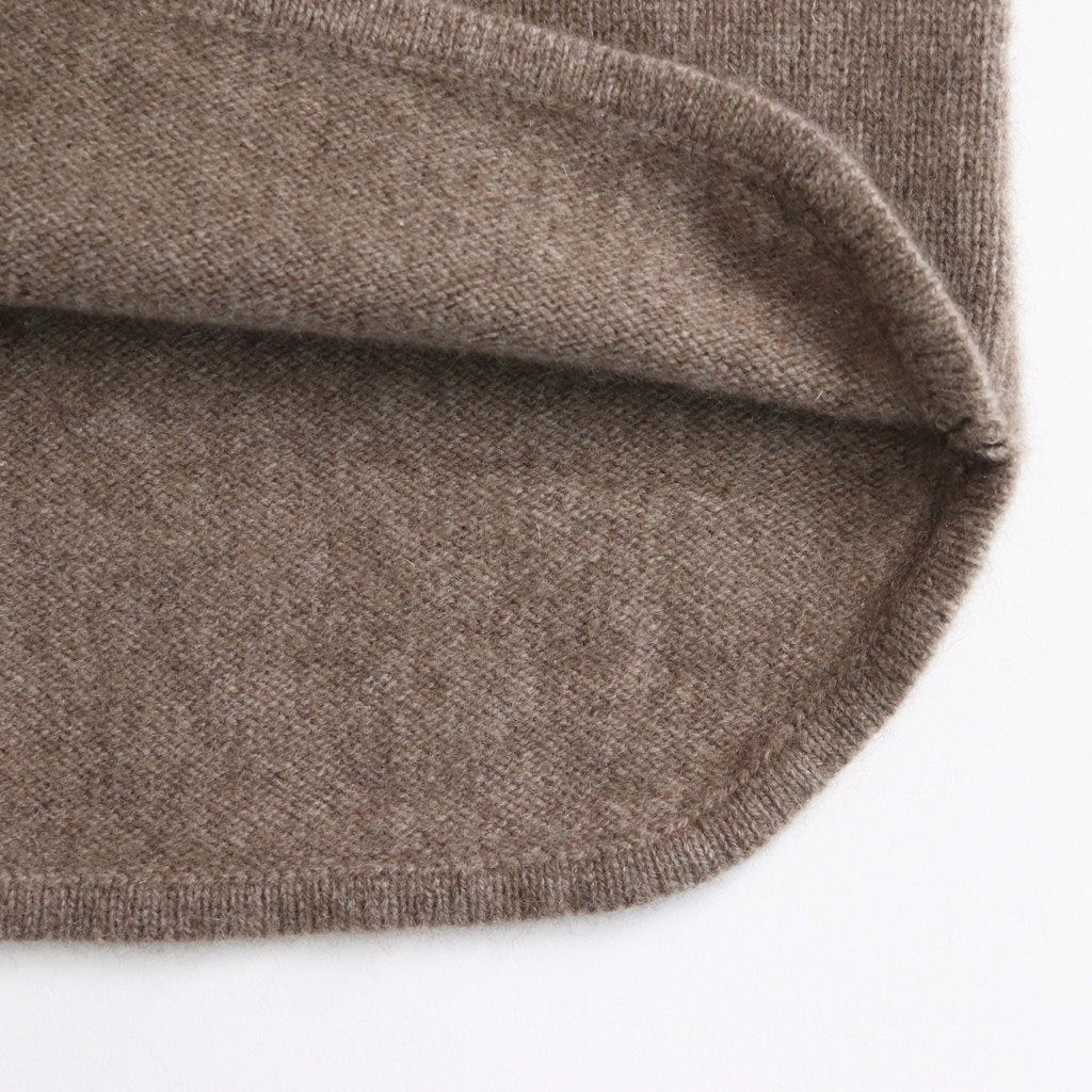 COMFORT TOUCH KNITTING REGULAR SHIRTS #SABLE [N0007]