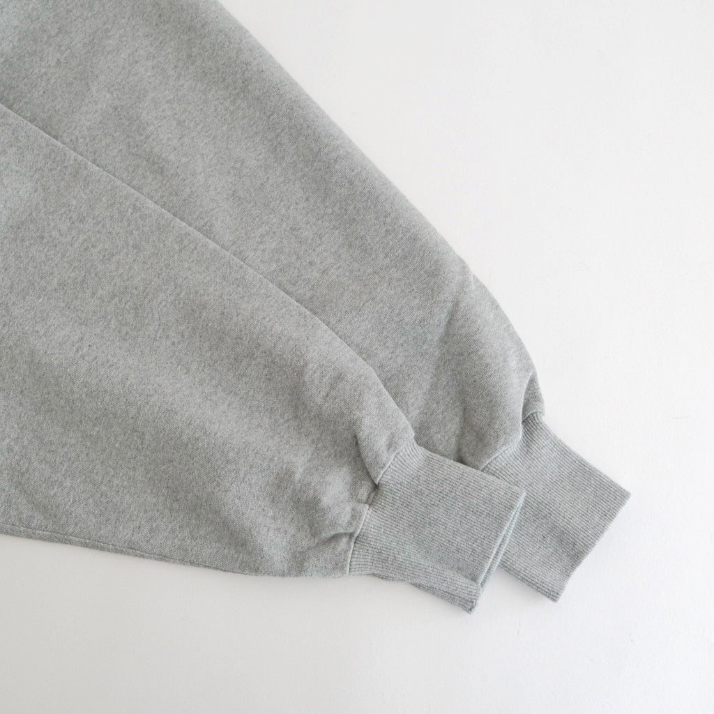 LIGHT OZ CREW NECK SWEAT - COLLEGE #H.GRAY [FSC253-70017]